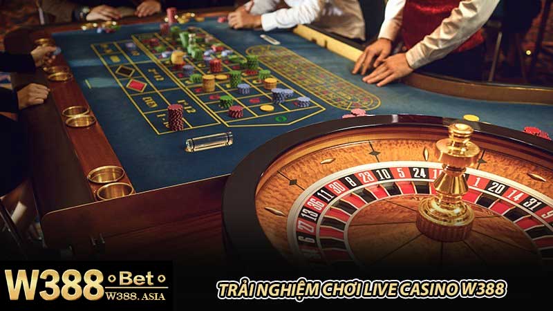 Trải nghiệm chơi live casino W388